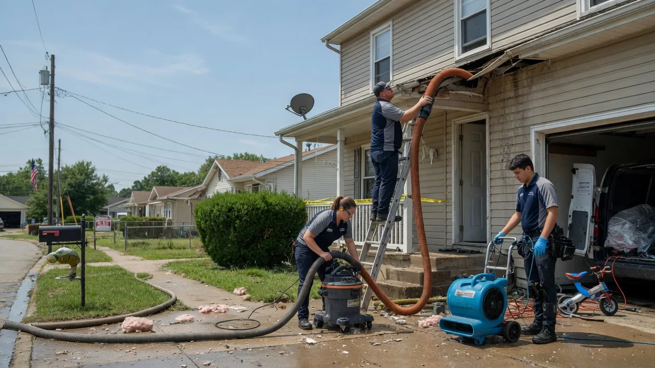 Water Damage Restoration in Manteno, IL near me